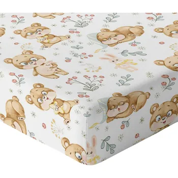 Prostěradlo PROSTĚRADLO HRUBÁ BAVLNA BAVLNA 100% POLSKÝ VÝROBEK