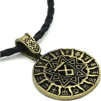 Přívěsek Dámský přívěsek veles moudrost | ochranný amulet | slovanský talisman - 5