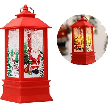 Vánoční dekorace Vánoční lucerna a světelná dekorace | ozdoby - Styl C 1 ks