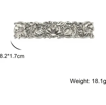 Ozdoba do vlasů Skyrim spona do vlasů | ozdoba - H Květina Stříbrná