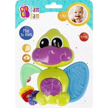 Hračka pro nejmenší Hrající hudební DINUŠ Pro Miminka Hračka pro DĚTI, vzdělávací Bam Bam