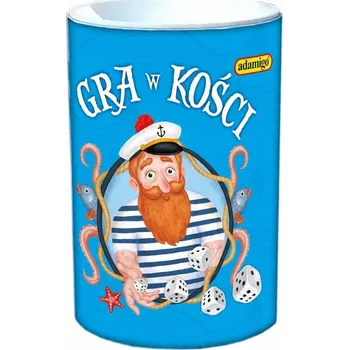 Desková hra Kostková hra 2 ADAMIGO Společenská hra Kostková HRA Kostkové hry Rodinné hry KOSTKY