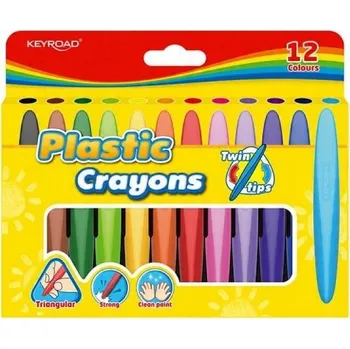Voskovky voskovky Keyroad pro děti do školy, 12 ks