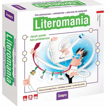 Desková hra Společenská hra Literomania, oblíbená hračka, hra pro děti od 5 let, puzzle, hlavolamy pro děti, logická hra pro děti, hra pro batolata, hračka pro dítě, hry na Jawa