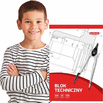 Školní blok Herlitz A4 10 ks