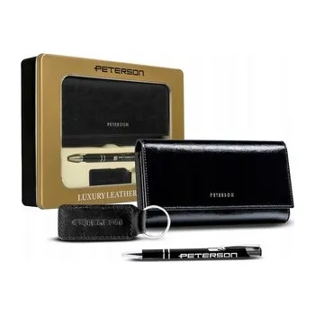 Peněženka Peterson Dárková sada pro dámy s kuličkovým perem
