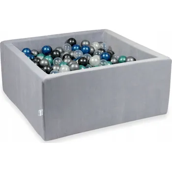 Suchý bazén Suchý bazén s míčky Mimii Velvet Soft 90 x 90 cm