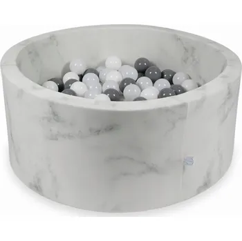 Suchý bazén Suchý bazén s míčky Mimii Mramor 90 x 40 cm