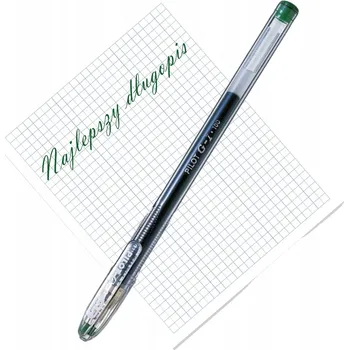 Gelová propiska zelené PILOT