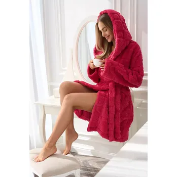 Dámské noční prádlo L&L 2553 Valentina XS-XL dámský župan angora L-170/102/110