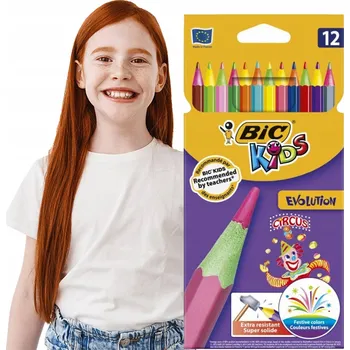 Pastelka Pastelky BIC Evolution 12 barev ZÁRUKA