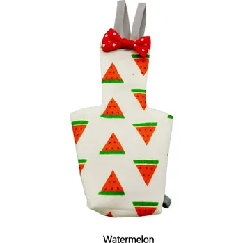 Obleček pro psa Barevný obleček s mašličkou pro papouška | ptačí oblek - 09 , M 14x7cm