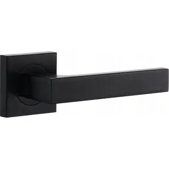 Dveřní kování Interiérová klika Schaffner Krátká, Čtvercová rozeta