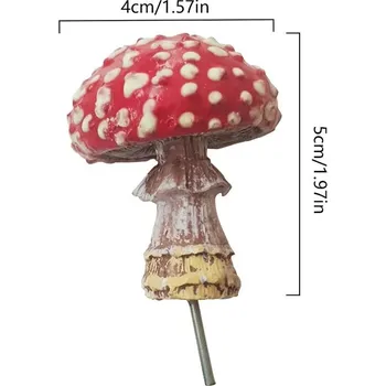Zahradní dekorace Svítící mini houba do zahrady | domácí dekorace - M