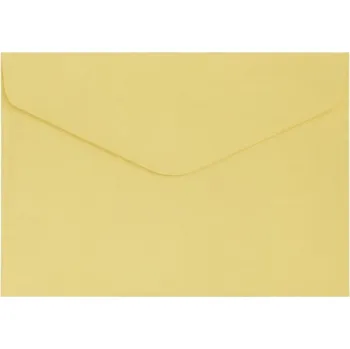 Obálka BAREVNÉ OBÁLKY žluté C6 SADA 10 kusů GALERIE PAPIERU ozdobné obálky