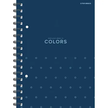 Sešit Sešit A5 s linkami Hamelin, modrý, měkká vazba, 100 listů