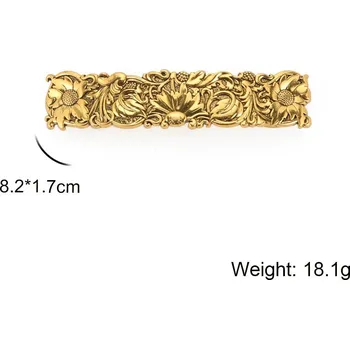 Ozdoba do vlasů Skyrim spona do vlasů | ozdoba - H Květinové zlato