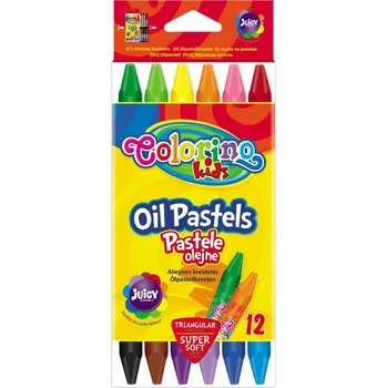 Pastelka COLORINO Pastelky Olejové Pastelky 12 barev