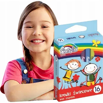 Voskové Pastelky FIORELLO INTENSIVE 16 barev