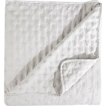 Přehoz na lůžko Přehoz na postel z mikrovlákna Markizeta 220 cm x 240 cm šedý