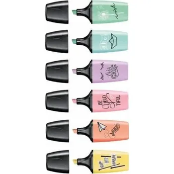 Zvýrazňovač STABILO SADA ZVÝRAZŇOVAČŮ SE ŠIKMÝM HROTEM