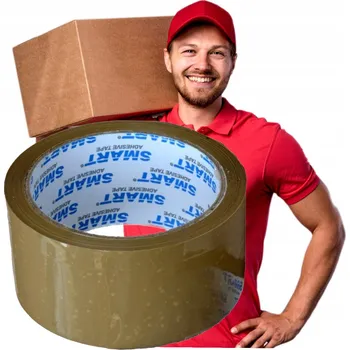 Lepicí páska Balicí páska Dalpo hnědá, šířka 48 mm, délka 66 m, 1 ks