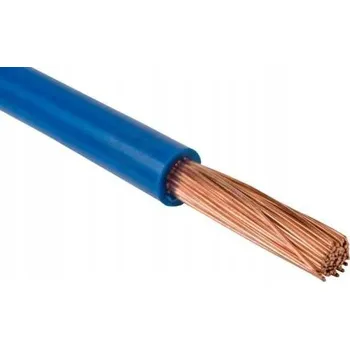 elektrický kabel Elektrický kabel Kulatý, ohebný (licna) LgY Elektrokabel 1 x 10