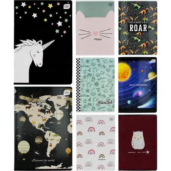 Sešit A5 s mřížkou školní výbava školní potřeby Interdruk 16 listů