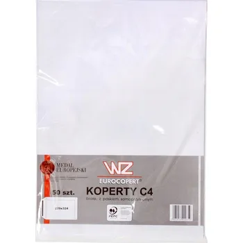 Obálka Obálka bez okénka C4 (229 x 324 mm) bílá 50 ks