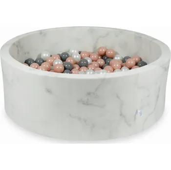 Dětský bazének Suchý bazén s míčky Mimii Mramor 110 x 30 cm