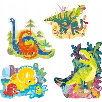 Hračky DINOSAUŘI pro KLUKY pěnové PUZZLE PODLAHOVÉ Vzdělávací SKVĚLÉ