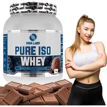 Protein Pure Iso Whey 1 kg Proteinový izolát - čokoládová zmrzlina