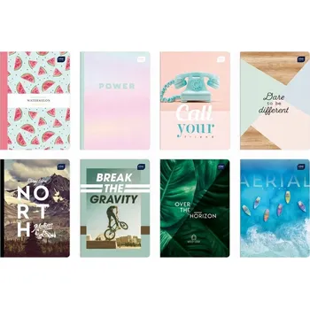 Sešit Sešit linkovaný A5, měkká vazba, Interdruk, 80 listů