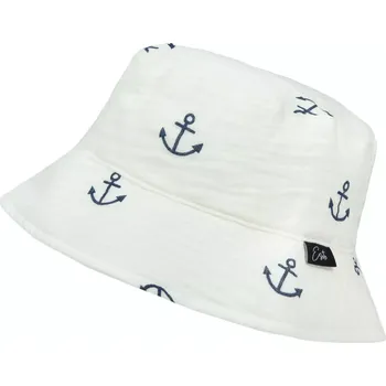 Klobouk ESITO | Klobouk mušelín Anchor - bílá / S