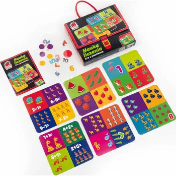 Desková hra Edukační desková hra – zábava pro každého prcka! Skvělý nápad, jak trávit čas učením a hraním. Kreativní hra pro kluky i holky. Sada: hra a příslušenství Roter Kafer