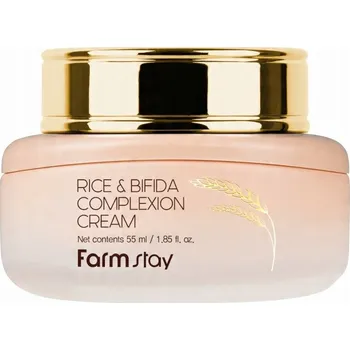 Pleťový krém Hydratační krém na obličej Farmstay RICE & BIFIDA den a noc 55 ml