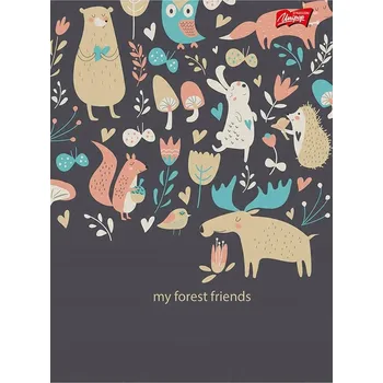 Sešit A5 linkovaný barevný - školní sešit A5, 32 listů, linky, značka Majewski, 32 listů