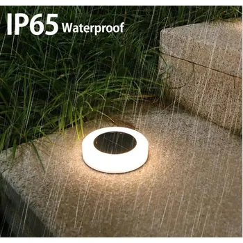 Venkovní osvětlení Solární venkovní LED osvětlení na zem | zahradní světlo - teplá bílá