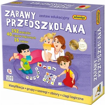 Desková hra Lacerta Zábavy pro předškoláky (PL)