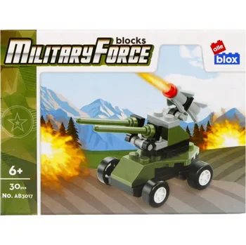 ostatní stavebnice STAVEBNICE PRO DĚTI od 6 let 30 dílků SADA MILITARIA alle BLOX