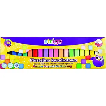 Modelovací hmota Plastelína WPC 18 ks