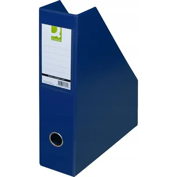 POŘADAČ NA DOKUMENTY Q-CONNECT, PVC, A4/76, TMAVĚ MODRÝ