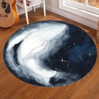 Koberec Kulatý dětský koberec galaxy | bytové vybavení - 11 , 140cm x 140cm
