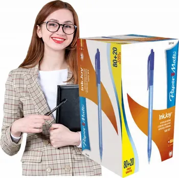 Propiska modrá Paper Mate