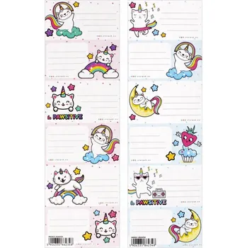 samolepka Samolepky samolepky , popisky do sešitu samolepky 25 ks, Starpak 1 ks