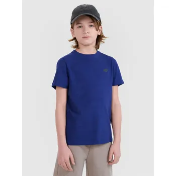 4F dětské tričko modré bavlna velikost 140