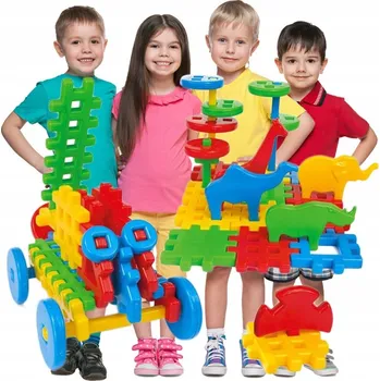 ostatní stavebnice MARIOINEX Stavebnice 50 dílů pro DĚTI