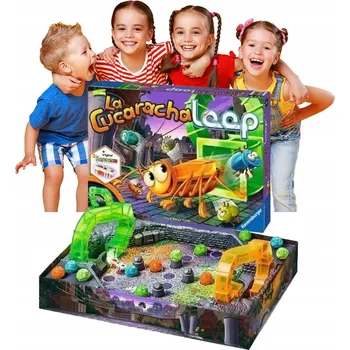 Desková hra Společenská hra LA CUCARACHA LOOP PÁRTY HRY INTEGRAČNÍ HRY STRATEGICKÁ HRA HRY PRO CELOU RODINU RODINNÁ HRA HRY NA LOGICKÉ MYŠLENÍ SPOLEČENSKÉ HRY SADA Ravensburger