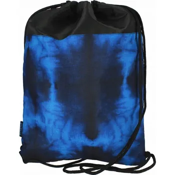 Sportovní vak ŠKOLNÍ VAK na BOTY na tělocvik STARPAK Tie Dye VAK pro DĚTI černý