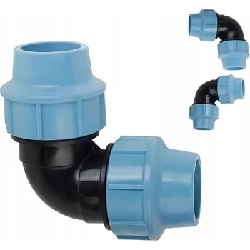 Vodovodní potrubí PE koleno Agaflex 20 mm